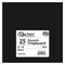 Accent Design Paper Accents Chipboard 8"x8" 1X Heavy 50pt Black, 25pc – Durable Book Board for DIY Projects, Book Binding Board, Black Chipboard Sheets for Crafts